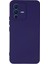 Vivo V23 5g Kılıf Nano Içi Kadife Silikon - Mor Zrnet 1
