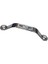 Dekoratif Zamak Kulp Dıştan - 64MM, Nikel, 100 Adet 1