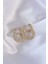 Vip Seri Pirinç Gold Renk Zirkon Taşlı Serenay Küpesi - TJ-BKP9071 1