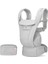 Omni Deluxe Soft Touch %100 Pamuklu (Pearl Grey) , 4 Farklı Taşıma Pozisyonlu Ergonomik Kanguru , 0-4 Yaş Yeni Doğan ve Küçük Çocuklar Için 1