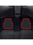 Opel Astra F Tek Kapı 1998 - 2002 Tk Kırmızı Halı Siyah Kenar Petek Topuk 2