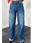 Grip&hug Mavi Palazzo Lazerli Jeans Pantolon 3