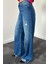 Grip&hug Mavi Palazzo Lazerli Jeans Pantolon 4