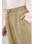 Grip&hug Bağlama Detaylı Cepli Yeşil Pantolon 4