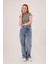 Grip&hug Leopar Desen Kısa Kollu Basic T-Shirt 4