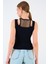 Grip&hug Içi Dantelli Kaşkorse Atlet - Siyah 5