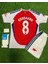 Arsenal 2024/25 Sezonu Martin Ødegaard Iç Saha Çocuk Forması 4'lü Set 1
