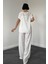 Grip&hug Beyaz T-Shirt ve Pantolon Takım 3