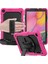 Samsung Galaxy T510 Tab A 10.1 Kılıf Pars Tablet Kapak - Pembe Zrnet 4