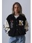 Grip&hug Kaşe Biker Ceket - Siyah 5