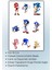 Sonic Sticker Telefon Laptop Notebook Tablet Defter Matara Etiket 2