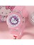 Işıklı Sanrio Cinnamoroll Kuromi My Melodi Hello Kitty Tarçın Rulosu Kol Saati ( Tarçın ) 1