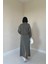 Grip&hug Haki Biyeli Sweatshirt ve Etek Takım 4