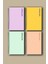 Dörtlü Pastel Not Defteri Seti 1