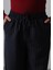 Grip&hug Beli Lastikli Bol Paça Pantolon - Lacivert-Beyaz 4