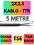 Öznur 2x2,5 Ttr Kablo (Siyah) Metre Seçenekli 1
