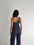 Grip&hug Asimetrik Crop Pantalon Ikili Takım - Lacivert 2