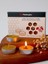 (6 Adet) Tealight Mum Doğal Petek Balmumu Mum Standart Boy 2