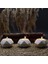 3'lü Set Tealight Mumluk - El Yapımı Beyaz Mumluk, Ev, Parti, Düğün, Masa Dekoru 2