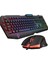 Everest KM-6168 Formula Combo USB 3 Makro Tuşlu Rgb Aydınlatmalı Q Gaming Oyuncu Klavye Mouse Set 1