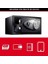 Lock Şifreli Kasa, Elektronik Kombinasyon, 11 L, 19,4 x 29 x 26,4 cm 2