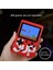 Çift Kol 400 Nostalji Oyunlu Mini Atari Kırmızı Oyun Konsolu 5