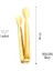 304 Çelik Mini Gold 11 cm Buz ve Şeker Maşası 2