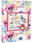 RS306 Fotoğraf Albümü 10X15CM 200 Fotoğraf Kapasiteli Çiçekler Desenli Lüks Albüm 1