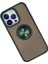 Apple iPhone 15 Pro Kılıf Montreal Yüzüklü Silikon Kapak - Yeşil Zrnet 2