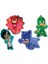 Ks Baby Puzzle Pijamaskeliler My First Puzzle 4 In 1 Çerçevesiz 2
