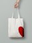 Amor Bez Çanta 35X40CM - Tote Bag- Kalpli Çanta 1