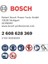 2 608 Aksesuarı 628 369 Oyuklu Freze Ç 8 Mm, R1 8 Mm, D 16 Mm, L 12,7 Mm, G 45 mm 2