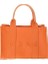 Baghashtag Turuncu Deri Mini Tote Çanta 1