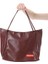 Baghashtag Bordo Soft Deri Fermuarlı Çanta 2