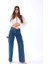 Grip&hug 6519 Kot Pantolon-Mavi 1