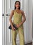 Grip&hug Tek Omuz Büstiyer Plazzo Pantolon Viscon Takım 10159 4