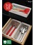 3'lü Çekmece Içi Kaşıklık Sepet Organizer 2