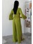 Grip&hug Bağlamalı Gömlek ve Yırtmaç Pantolonlu Ayrobin Takım 10179 4