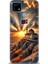 Realme C25 Kılıf Hd Baskılı Kılıf + Seramik Tam Kaplayan Ekran Koruyucu 229 1
