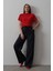 Grip&hug Beli Lastikli Bol Paça Pantolon - Lacivert 1