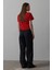 Grip&hug Beli Lastikli Bol Paça Pantolon - Lacivert 4
