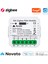 Tuya Uyumlu Zigbee Çift Çıkışlı Akıllı Anahtar (10A - 220V Röle) Anahtar Girişli, Google Asistan, Alexa Home Assistant Zigbee2MQTT ZHA Destekli Switch 1
