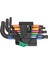 05133164001 950/9 Hex-Plus Multicolour 2 L Anahtar Seti, Metrik, Blacklaser, 9 Parça 1