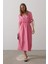 Grip&hug Beli Lastikli Elbise - Pembe 1