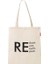 Baghashtag Reduce Reuse Recycle Repat Baskılı Bez Çanta 1