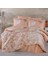 Hobby Çift Kişilik Poplin Nevresim Lily Somon 1