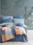 Cotton Box Modern Çift Kişilik Nevresim Takımı Cosy Mavi 1