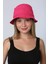 Unisex Yazlık Bucket Renkli Şapka Fuşya 1