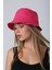 Unisex Yazlık Bucket Renkli Şapka Fuşya 5