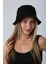 Unisex Yazlık Bucket Renkli Şapka Siyah 4